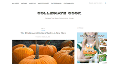 Desktop Screenshot of collegiatecook.com